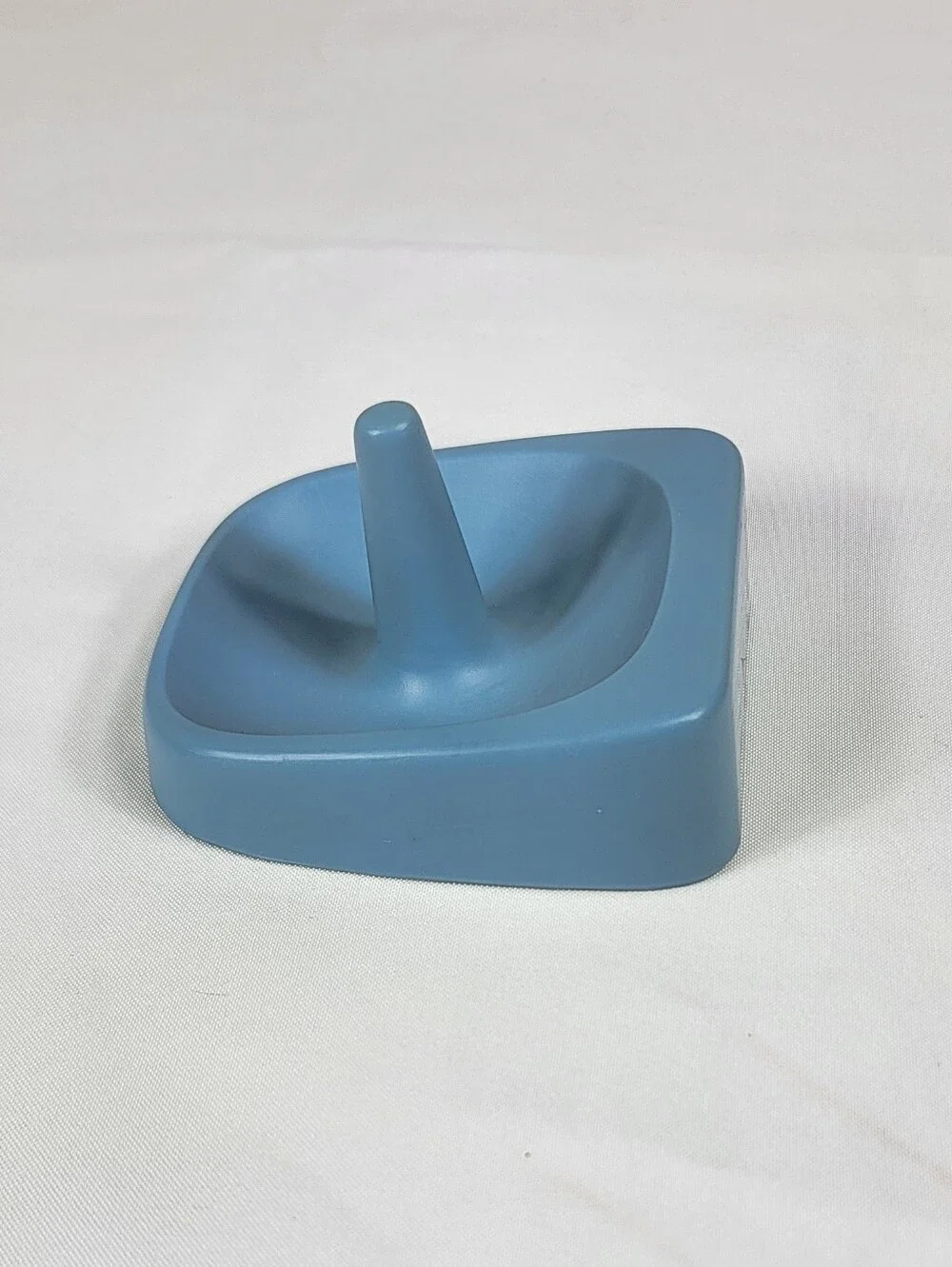 Tupperware Country Blue Ring Holder Jewelry Dish